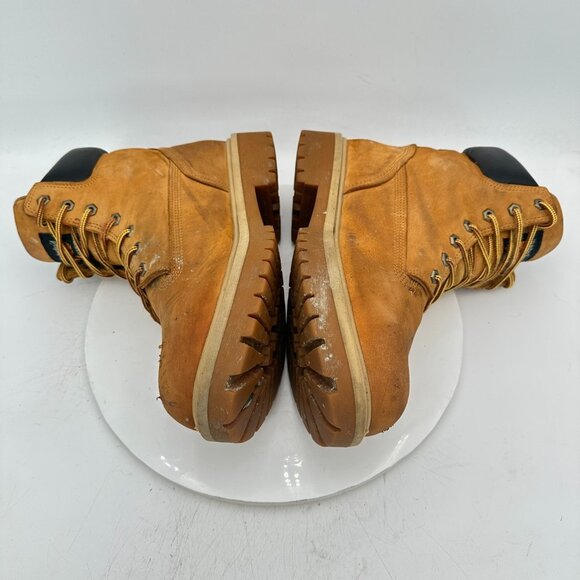 Timberland Pro Men Size 11.5M 65016 Wheat Nubuck Steel Toe Waterproof Boot - Picture 7 of 11